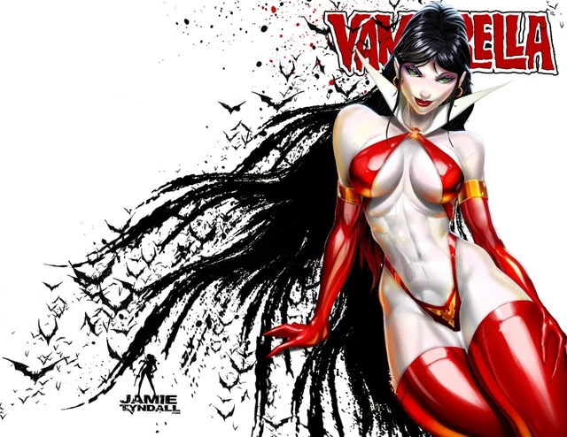 VAMPIRELLA #1 Jamie Tyndall TRADE-DRESS Wrap-around - LTD 250