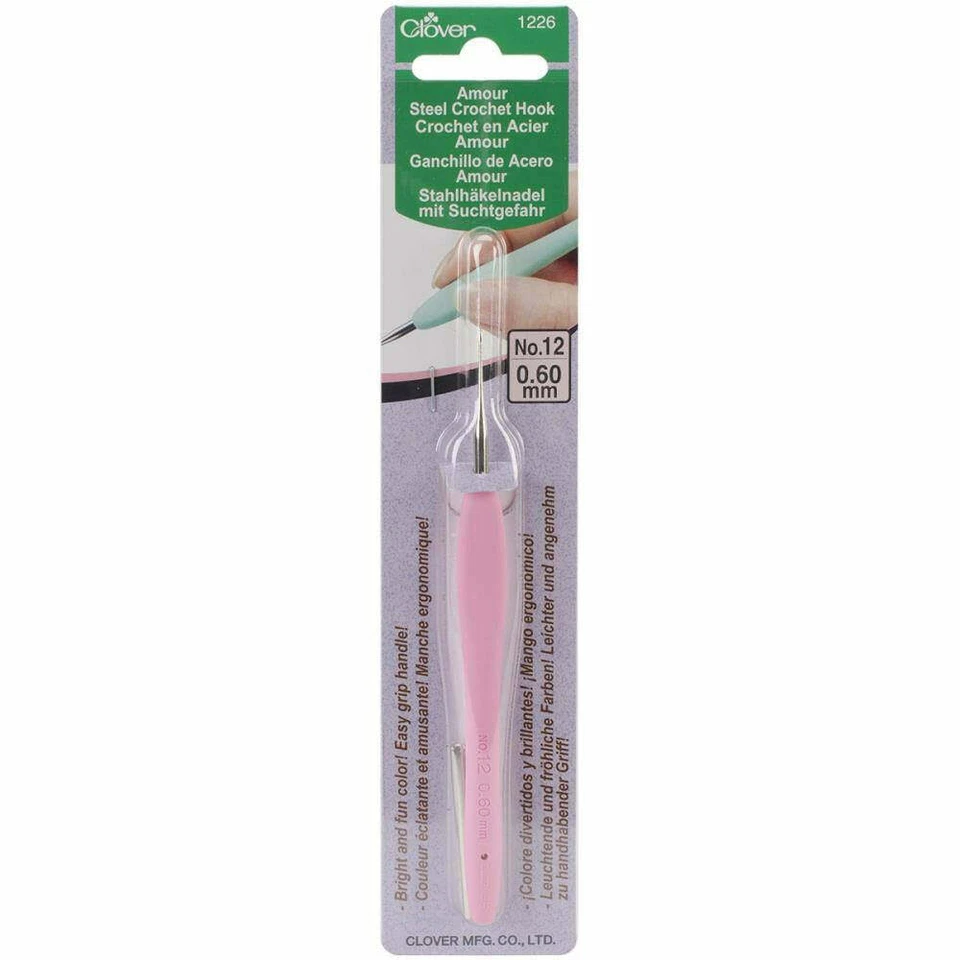 Clover Amour Soft Grip Crochet Hooks - Choose your Size - GENUINE - image 2 of 4