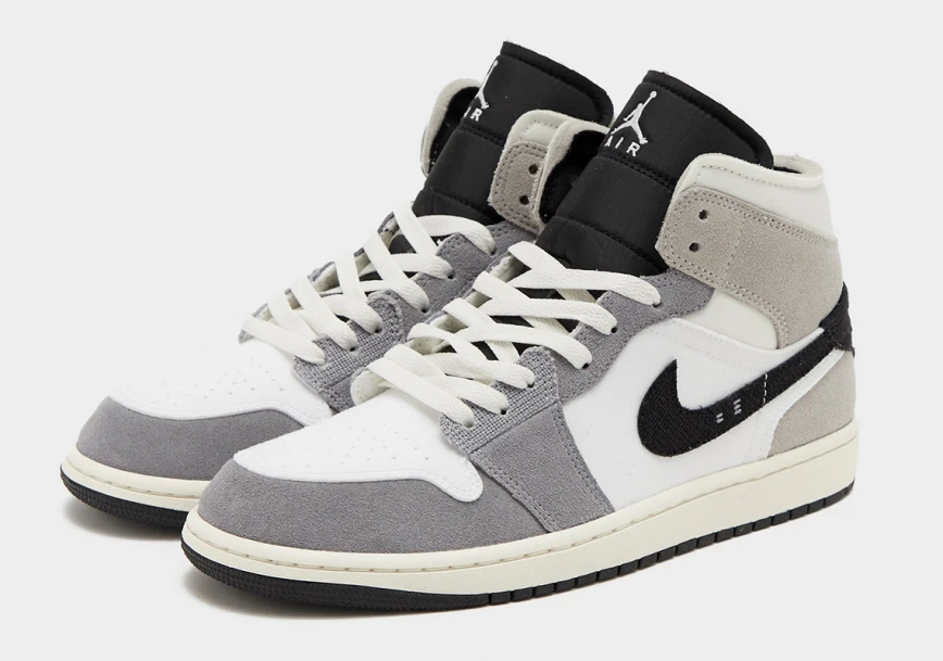 Men's Air Jordan Retro 1 Mid Casual Shoes