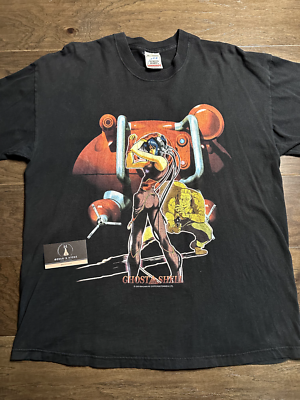 Vintage 2000 Ghost in the Shell Shirt Masamune Shirow RARE Euro
