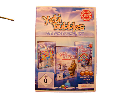 PC CD-ROM Yeti Bubbles , eisige 3 in 1 BOX, neuwertig selten BEST BUY