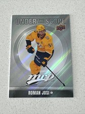 2024-25 Upper Deck MVP #US-3 Roman Josi Under The Scope Hockey Trading Card