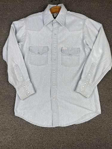 Vintage CARHARTT denim shirt size (see 
