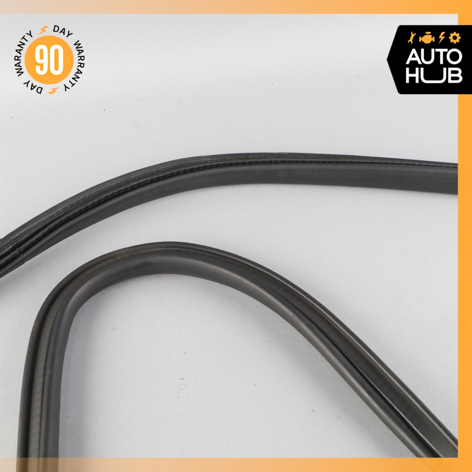 07-12 Bentley Continental GTC Convertible Trunk Lid Cover Seal Rubber OEM 62k