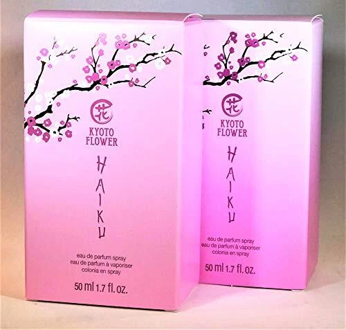 Avon Haiku Kyoto Flower Eau de Parfum Spray 1.7 Fl Oz LOT OF 2 - Image 4 of 4