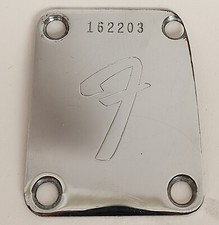 Vintage Fender Original "F" Neck Plate