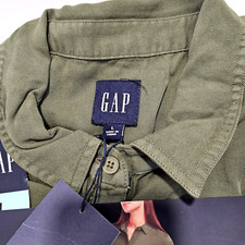 NWT and Packaging, GAP Women's L "Four Leaf Clover" Green Tencel Dress