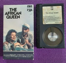 The African Queen BETA Betamax, 1984 Issue Humphrey Bogart, Katharine Hepburn