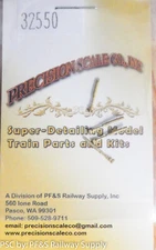 Precision Scale HO #32550 Marker Lamp Bracket (for: Tender) (Brass Casting)