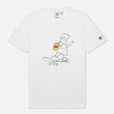Adidas Originals The Simpsons Squishee T-Shirt White Large XL 2XL BNWT
