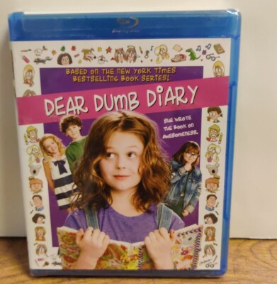 Dear Dumb Diary 2013 Blu-ray Brand New Emily Alyn Lind Crazy Kids Dark Comedy