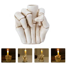 hand gesture candle Candelabra Candle Holder Middle Finger Candle Hand