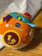 VTech Move And Crawl Ball Sounds Lights Music Action Interactive Infant Toy