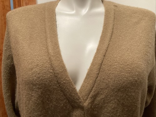 Brown Pullover V-neck Sweater TJX 