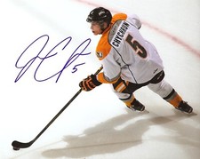 JAKOB CHYCHRUN OTTAWA SENATORS SARNIA STING 8X10 AUTOGRAPHED SIGNED PHOTO COA