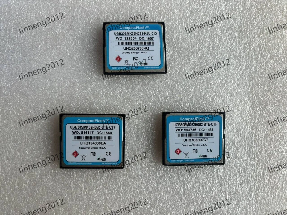 3PCS  CISCO 32GB CF CARD - Image 2 of 2