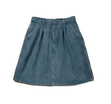 Gitano Women's Vintage Retro Denim Blue Jean Skirt, Size 34