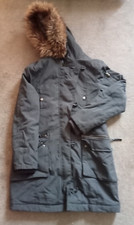 Ellos Women's Parker Coat Size 40 Uk Size 12
