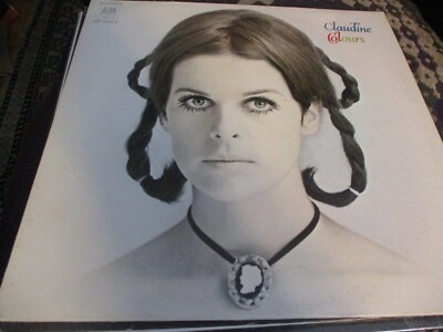 1968 CLAUDINE LONGET Colours LP A&M SP 4163 Vocal Pop Chanson VG+/NM