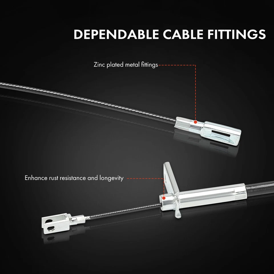 Кабель стояночного тормоза для заднего водителя и пассажира Mercedes-Benz E320 96-03 E420 - Изображение 4 из 4