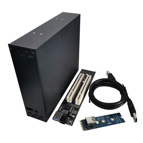 M.2 M Key NVME To PCI Expansion Card M2 To PCI Dual Slot adapter Enclosure - Afbeelding 4 van 5
