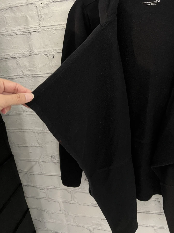 Sudadera Made for Life de gran tamaño negra sin cierre ELASTIZADA para mujer S Foto 3 de 4