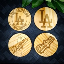Los Angeles LA Dodgers Coaster Set MLB Brand ...