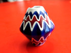 ANTIQUE MURANO ART GLASS BEAD NATIVE AMERICAN TRADE INDIAN RARE VENETIAN  LARGE — photo 8
