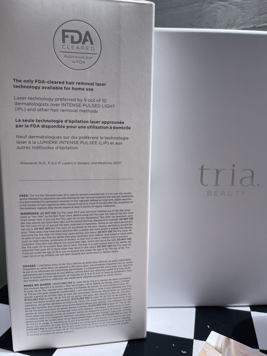 Tria Beauty Laser hair removal 4x | eBay Tria Beauty Laser hair removal 4x | eBay