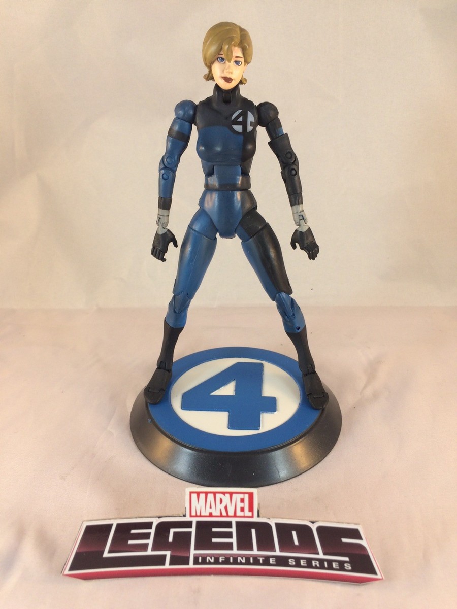 Marvel Legends インビジブルウーマン MARVEL LEGENDS TOY BIZ 2004 FF. SUSAN STORM INVISIBLE WOMAN W/BASE