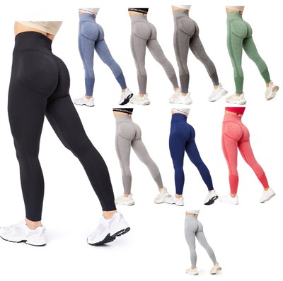 Bellivalini  Push Up Leggings Damen High Waist Sport Gym Fitness Hose Yoga 