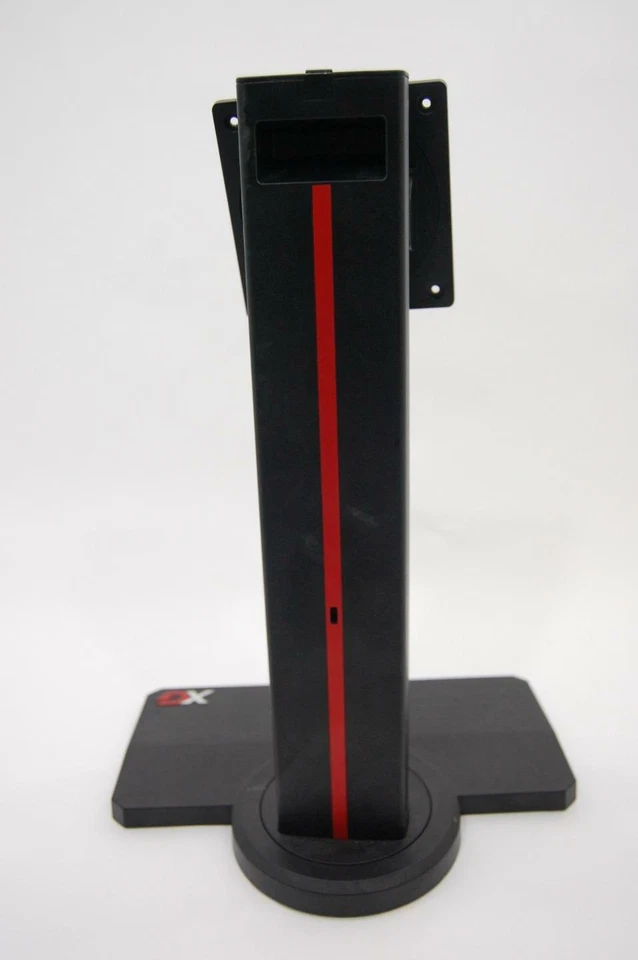 ViewSonic XG2702 Monitor Base Stand Swivel Black Red - Image 4 of 4