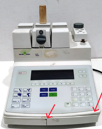 Mettler Toledo DL53 Microprocessor-Controlled Titrator Power Tested