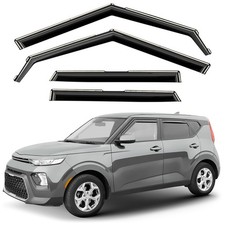 Sun Rain Visors Wind Rain Guards For 2020-2026 Kia Soul Sun Rain Visors Wind Rain Guards For 2020-2026 Kia Soul