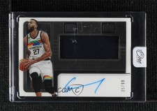 2022-23 Panini One and One Jumbo Jersey 35/99 Rudy Gobert #JJA-RGO Auto 0sc