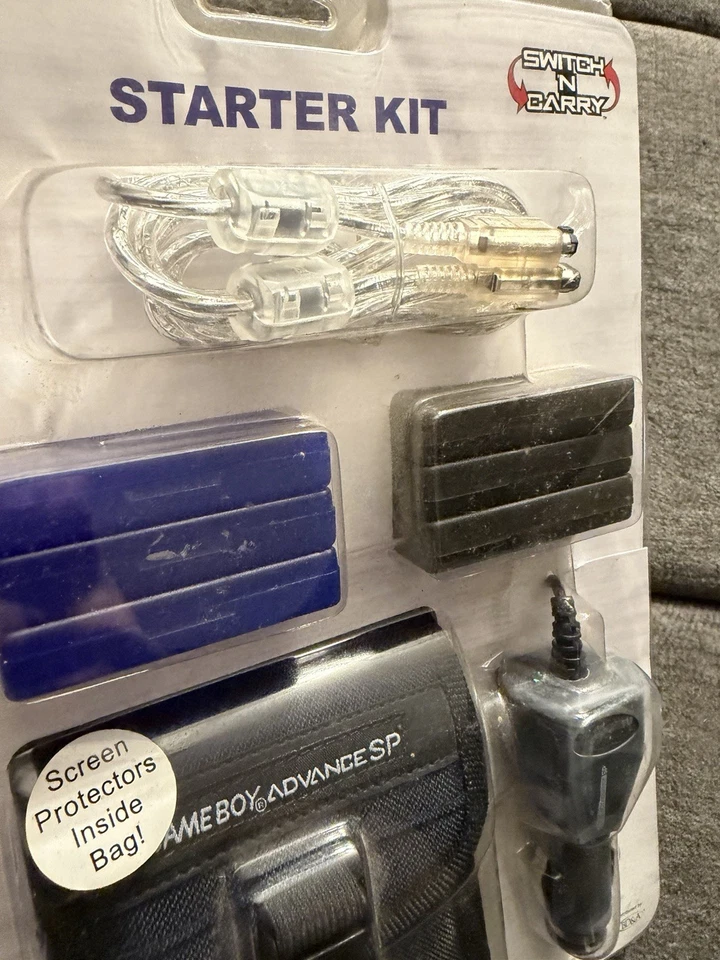 Nintendo Game Boy Advance SP Starter Kit SEALED! - Image 4 of 4
