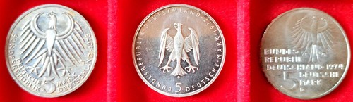 Commemorative Coins Germany - 2 Mark + 5 Mark - Picture 11 of 16