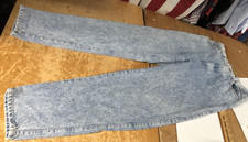Vtg 80s-90s Sasson Acid-wash Super High-rise Tapered Mom Jeans Womens 12 x 30.5"