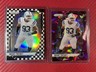 Dwight Freeney prizm purple cracked ice SP 058/225, black & white checkerboard