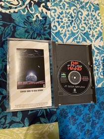 Die Hard Trilogy Sega Saturn 1997 In Case With Manual & Registration Card