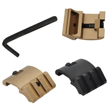 45 Degree Offset Low 20MM Rail Base Mount For Laser Scope Tactical Rail Bracket