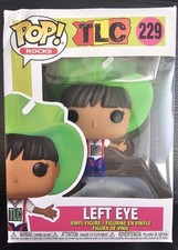 Funko Pop! TLC- LISA LOPES Left Eye In Green Hat #229 DAMAGED BOX 