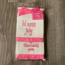 Burp Cloth 2 Lil Miss July