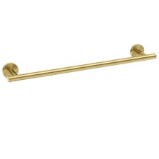 Brushed Gold Towel Bar, 24-Inch Towel Racks for Bathroom Wall-Mounted, SUS304...