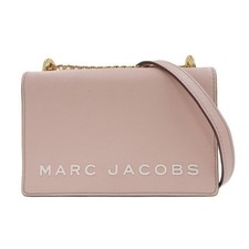 Borsa a tracolla Marc Jacobs con logo sul davanti e catena quadrata in...