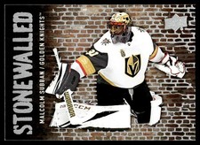 2018-19 Upper Deck Stonewalled Malcolm Subban #SW-25