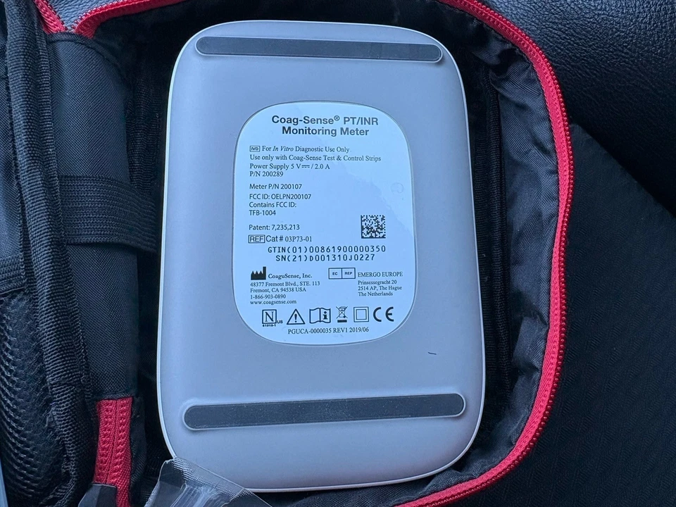 Sistema de monitoreo Coag-Sense PRO PT/INR s Foto 2 de 2