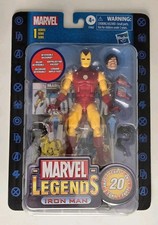 NIB Marvel Legends Retro 20th Anniversary Iron Man Figure 6 Scale