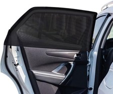 2Pack Large Size Super Elastic 42" to 53" Car Window Sunshades, for Large SUV, P