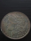 1887 Morgan Silver Dollar $1 – Beautiful Rainbow Toning – BU/MS – Philadelphia